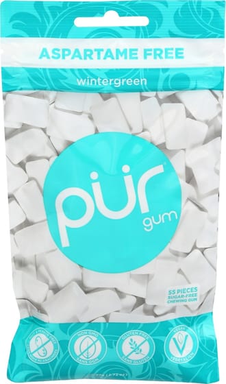 Pur: Gum Wintergrn 55 Pieces, 2.72 Oz