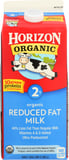Horizon: Organic 2% Reduced Fat Milk, 64 Oz