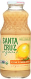 Santa Cruz: Organic Pure Lemon Juice, 16 Oz