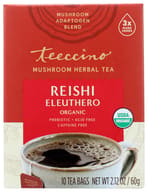Teeccino: Tea Reishi Eleuthe Mushrm, 10 Ct