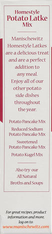 Manischewitz:  Homestyle Potato Latke Mix, 6 Oz
