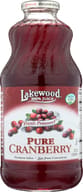 Lakewood: 100 % Pure Cranberry Juice, 32 Oz