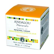 Andalou Naturals Renewal Cream Brightening Probiotic Plus C - 1.7 Fl Oz