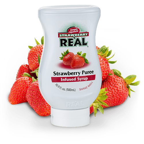 Coco Real: Strawberry Real, 16.9 Fo