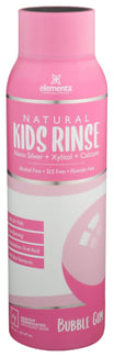 Elementa Silver: Nano Silver Mouth Rinse Bubble Gum, 20 Oz