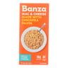 Banza - Chickpea Pasta Mac And Cheese - Shells And Classic Cheddar - Case Of 6 - 5.5 Oz.