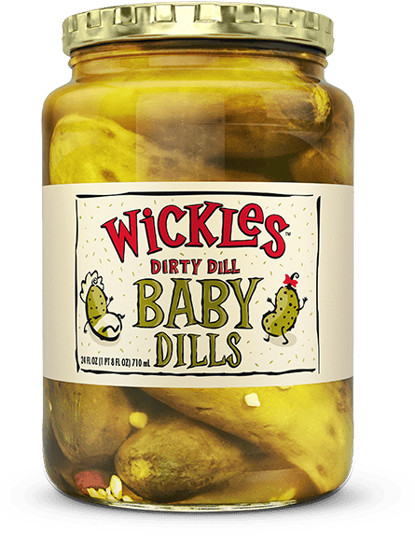Wickles: Dirty Dill Baby Dills, 24 Oz