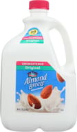 Blue Diamond: Almond Breeze Unsweetened Original Almondmilk, 96 Oz