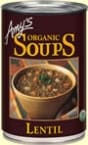 Amy's - Soup - Organic - Lentil - Golden - Case Of 12 - 14.4 Oz