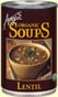 Amy's - Soup - Organic - Lentil - Golden - Case Of 12 - 14.4 Oz