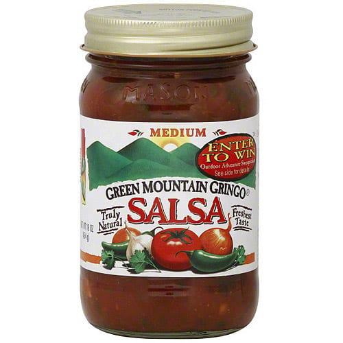 Green Mountain Gringo Medium Salsa - Case Of 12 - 16 Oz.