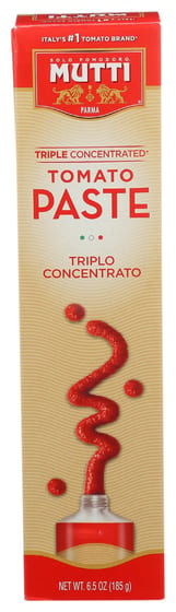 Mutti: Triple Concentrated Tomato Paste, 6.5 Oz