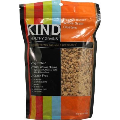 Kind Healthy Grains Peanut Butter Whole Grain Clusters - 11 Oz - Case Of 6
