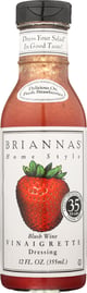 Briannas: Home Style Dressing Blush Wine Vinaigrette, 12 Oz