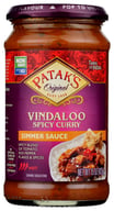 Pataks: Sauce Vindaloo Spicy, 15 Oz