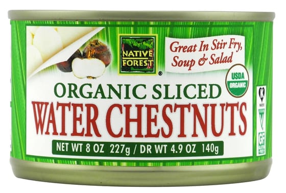 Native Forest Organic Sliced Water Chestnuts - Case Of 6 - 8 Oz