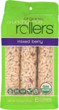 Bamboo Lane Organic Crunchy Rice Rollers Pouch Mixed Berry, 2.6 Oz