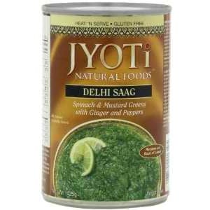 Jyoti Cuisine India Delhi Saag - Case Of 12 - 15 Oz.