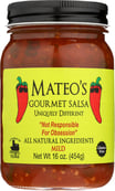 Mateo's: Gourmet Mild Salsa, 16 Oz