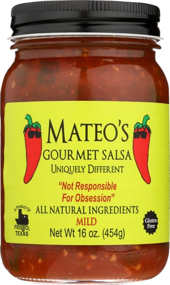 Mateo's: Gourmet Mild Salsa, 16 Oz