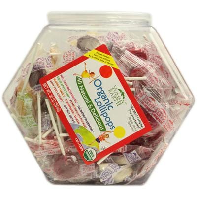 Yumearth Counter Top Assorted Fruit Lollipops Bin - 1 Each - 30 Oz