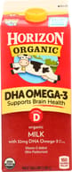 Horizon: Organic Whole Milk With Dha Omega-3, 64 Oz
