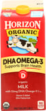 Horizon: Organic Whole Milk With Dha Omega-3, 64 Oz