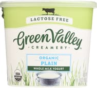 Green Valley Creamery: Organic Plain Whole Milk Yogurt, 24 Oz