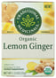 Traditional Medicinals: Tea Lemon Ginger Org, 16 Bg