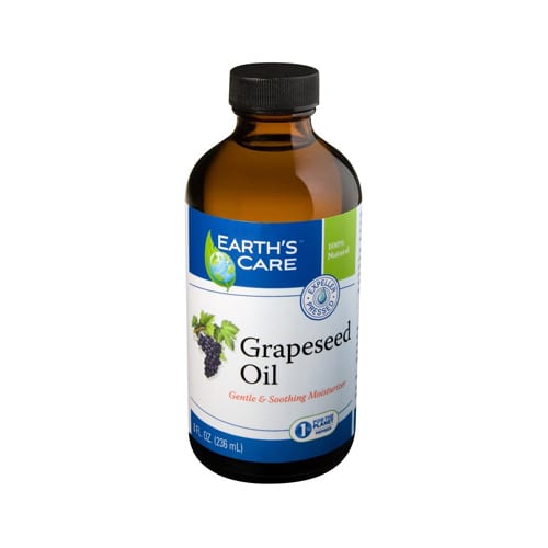 Earth's Care 100% Pure Grapeseed Oil (8 Fl Oz)