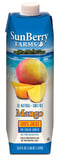 Sunberry Farms: 100% Mango Juice, 33.81 Oz