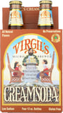 Virgils: Cream Soda Micro Brewed, 4 Pack, 48 Oz