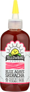 Yellowbird Sauce Condiment Agave Blue Sriracha, 9.8 Oz