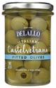 Delallo Olives Pitted Castelvetrano, 5.3 Oz