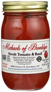 Michaels Of Brooklyn: Sauce Pasta Tomato Basil, 16 Oz