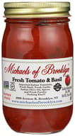 Michaels Of Brooklyn: Sauce Pasta Tomato Basil, 16 Oz