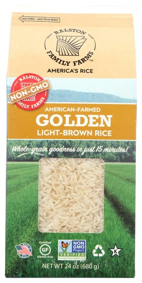 Ralston Family Farms Golden Light-brown Rice, 24 Oz