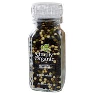 Simply Organic Get Crackin Peppercorn Mix - Organic - Grinder - 3 Oz
