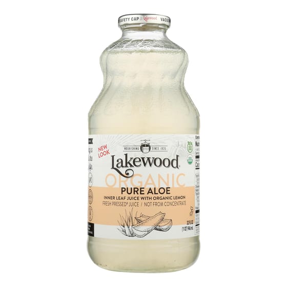 Lakewood Organic Aloe Juice - Fresh Pressed - Inner Fillet - 32 Oz