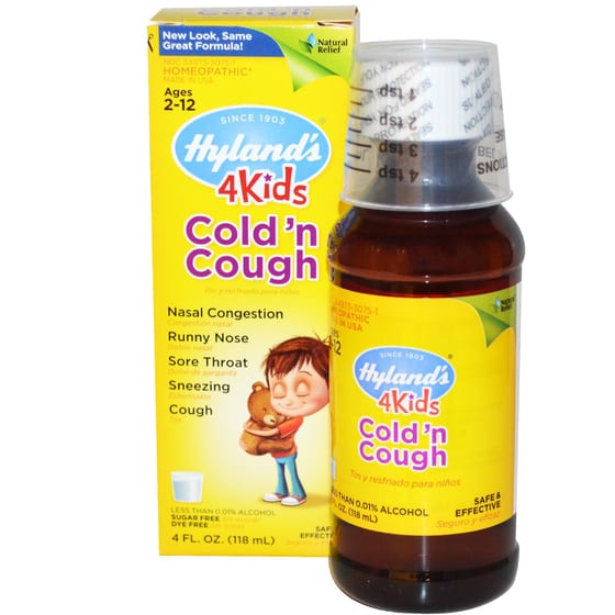Hyland's Cold 'n Cough 4 Kids - 4 Fl Oz
