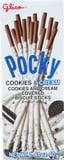 Glico Pocky Cookies & Cream Biscuit Sticks, 1.41 Oz