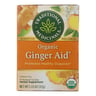 Traditional Medicinals Organic Ginger Aid Herbal Tea - Caffeine Free -16 Bags