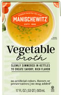 Manischewitz: Broth Vegtable Aseptic, 17 Fo