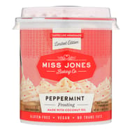 Miss Jones Baking Co - Frosting Peppermint - Case Of 6 - 11.98 Oz
