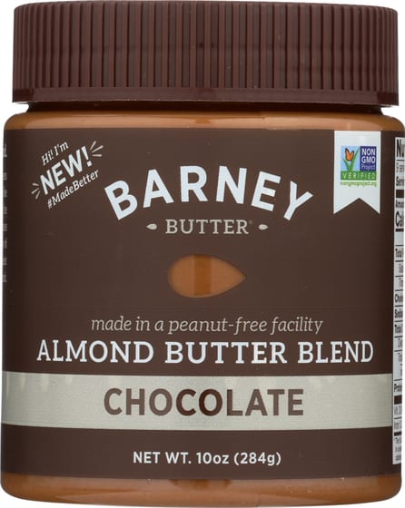 Barney Butter Almond Butter Blend Chocolate, 10 Oz