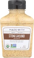 Made With Organic Stoneground Mustard, 9 Oz