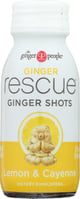 Ginger People Rescue Ginger Shots Lemon & Cayenne, 2 Oz