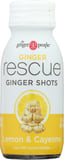 Ginger People Rescue Ginger Shots Lemon & Cayenne, 2 Oz