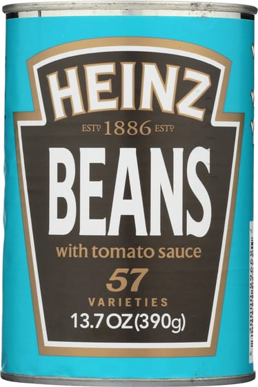 Heinz Beans With Tomato Sauce, 13.7 Oz