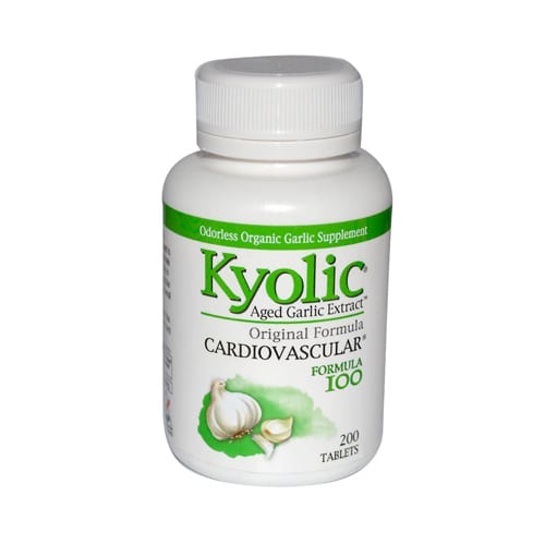 Kyolic Aged Garlic Extract Hi-Po Cardiovascular Original Formula 100 (1x200 Tablets)